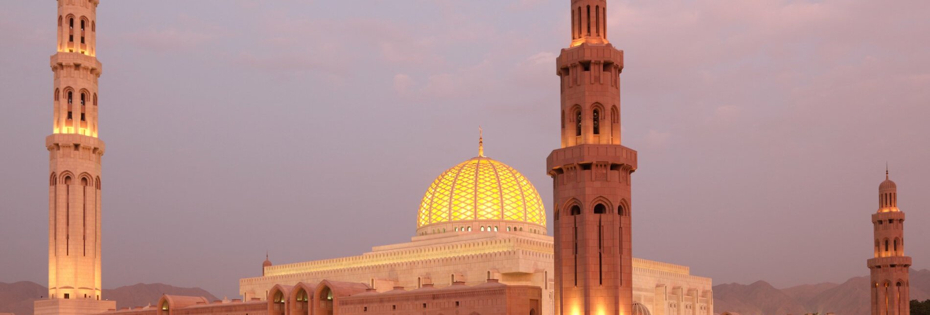 Muscat - Große Sultan-Qaboos-Moschee