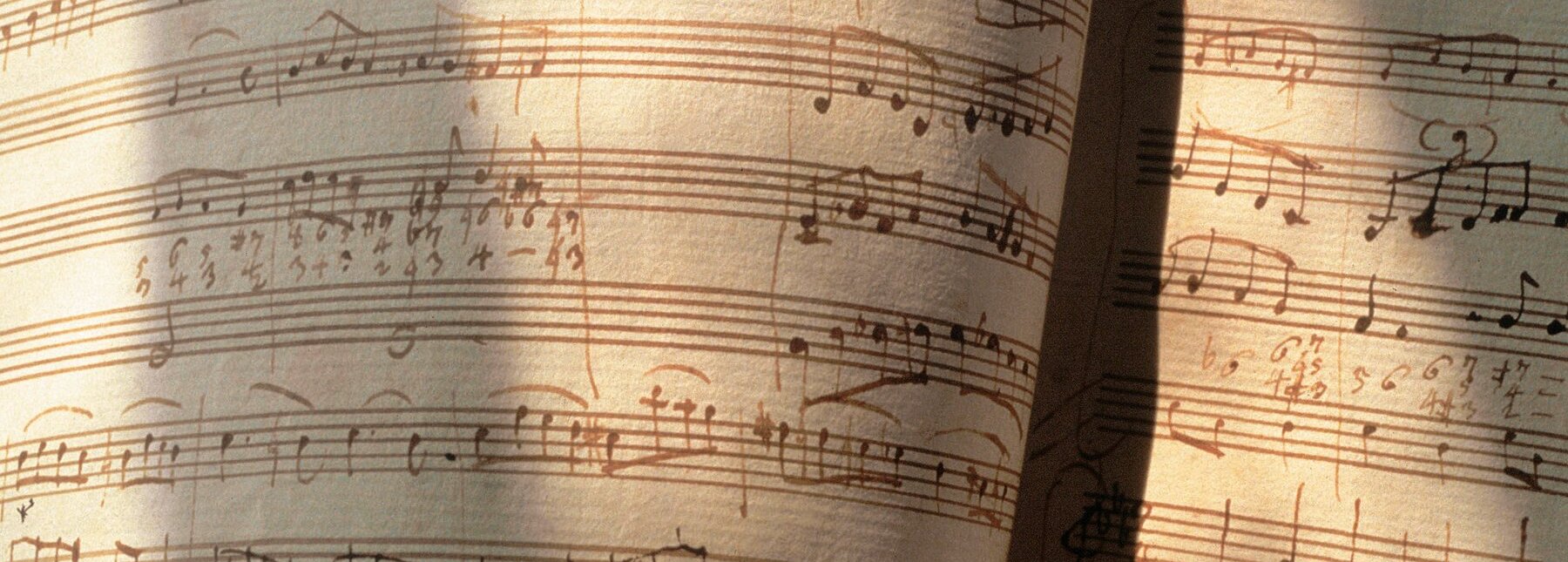 Mozart Notenblatt