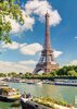 Seine und Eiffelturm in Paris