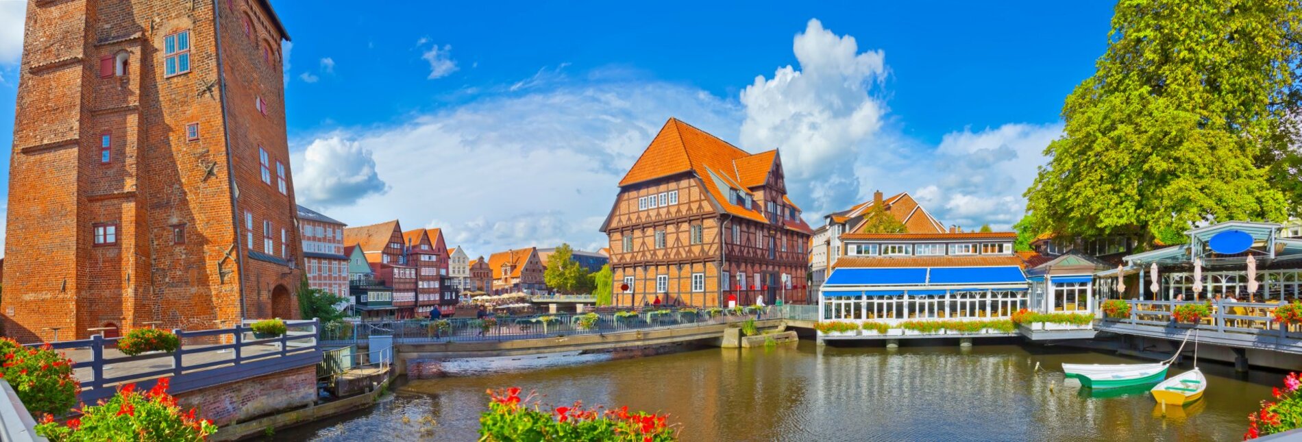 Lüneburger Altstadt am Kanal