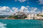 picturesque Vieste and its oldtown on Gargano Peninsula