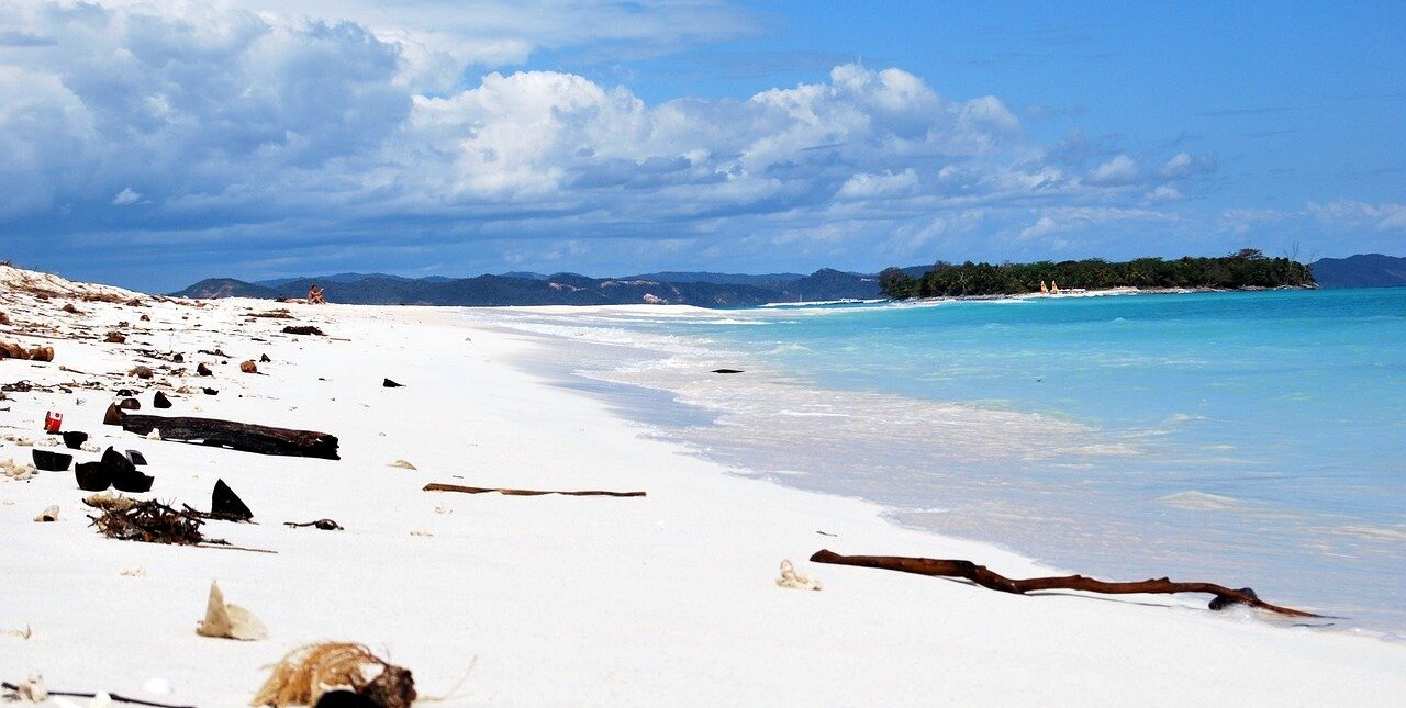 Weißer Strand Madagaskar