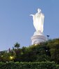 Mutter Gottes Statue in Santiago de Chile