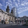 Kathedrale und Plaza de Armas in Santiago