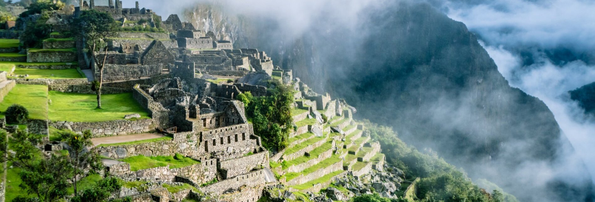 Inca Village in the mountains