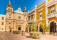 A typical view of Cartagena Colombia.