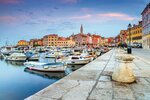 Abenddämmerung im wunderschönen Rovinj