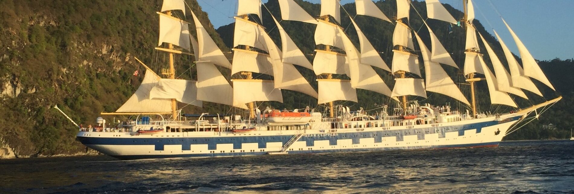 In der Adria unterwegs mit dem größten Segelschiff der Welt - der Royal Clipper 