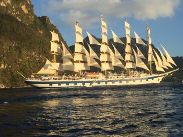 In der Adria unterwegs mit dem größten Segelschiff der Welt - der Royal Clipper 