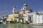Historische Altstadt von Passau mit Dom