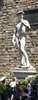David Statue vor den Uffizien
