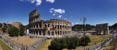 Kolosseum und Triumphbogen des Konstantin Colosseum