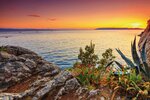 Sonnenuntergang an der Makarska Riviera
