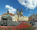 Rathausplatz in Prag