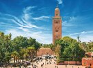 Hauptplatz in der Altstadt von Marrakesch