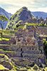 Die alte Inka Stadt Machu Picchu