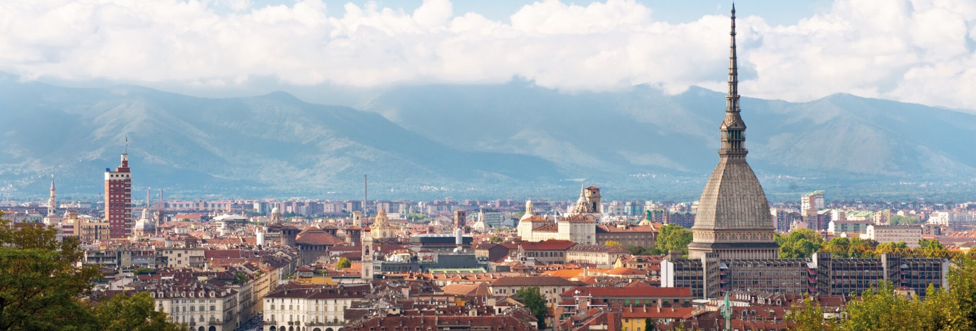 Blick über Turin