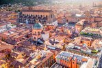 Blick auf Bologna