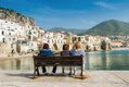 Blick auf Cefalu