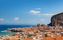 Blick auf Cefalu