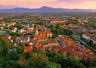 Blick auf Ljubljana